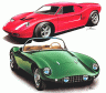 [thumbnail of 1967 Fiberfab Panther (green) + Fiberfab Valkyrie (red) f3q art (USA)4.jpg]